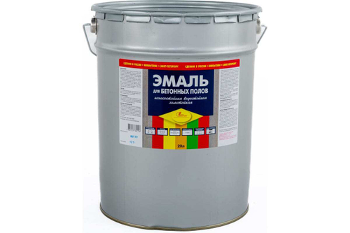 Эмаль для бетонных полов полимерная Новбытхим голубая