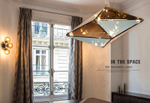 Pendant design lamp  Maxhedron Horizontal by Bec Brittain (Smoky)
