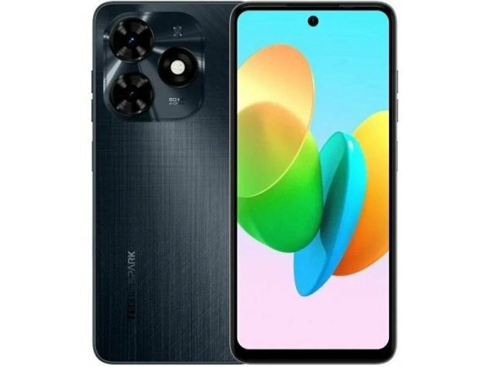 Смартфон Tecno Spark 20c 4/256GB Gravity Black