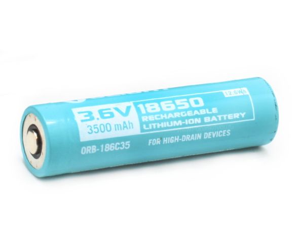 Цена наАккумулятор Li-ion Olight ORB-186C35 18650 3,6 В. 3500 mAh
