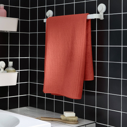 IKEA VÅGSJÖN  (ИКЕА ВОГШЁН)  -  Полотенце банное - оранжево-красное 100x150 см