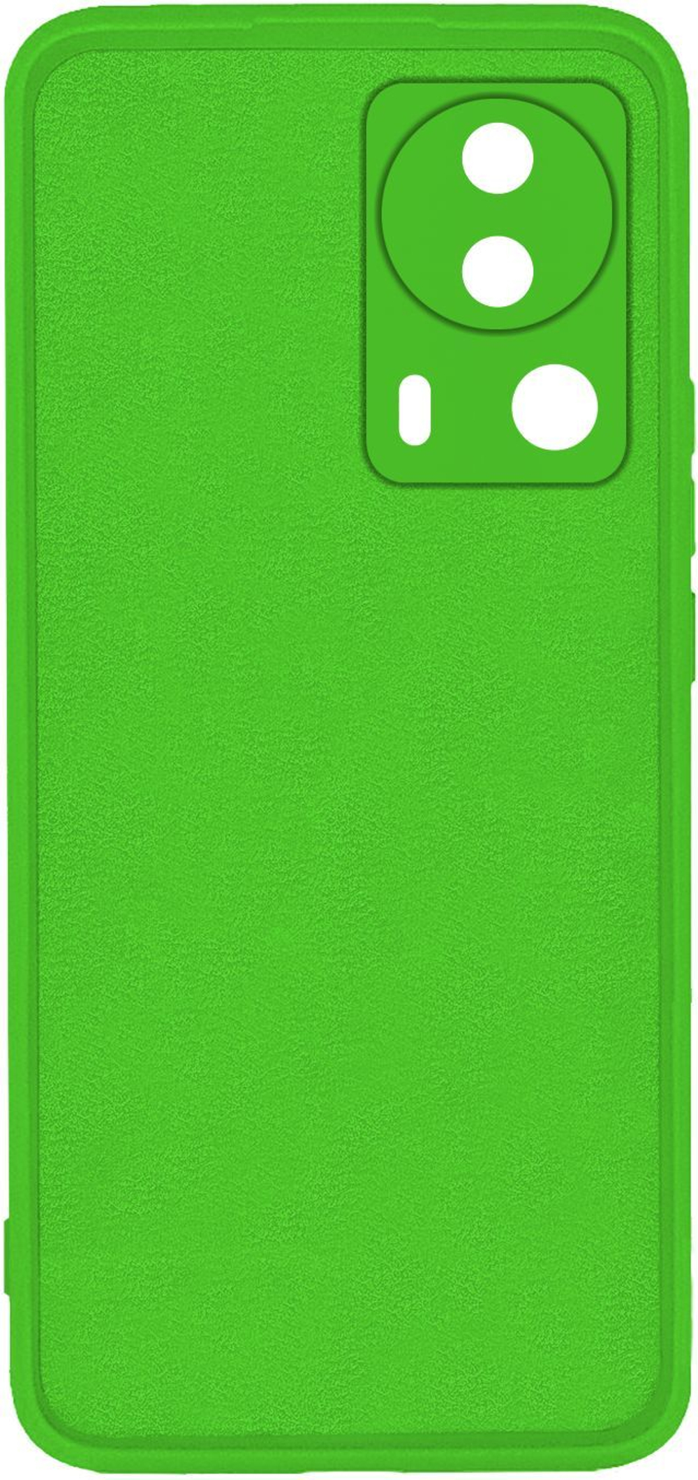 Мягкий Soft Touch чехол из силикона для XIAOMI 13 LITE с бархатной подкладкой