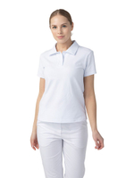 Поло медицинское женское Dr. Nice DRN110, белый, 52