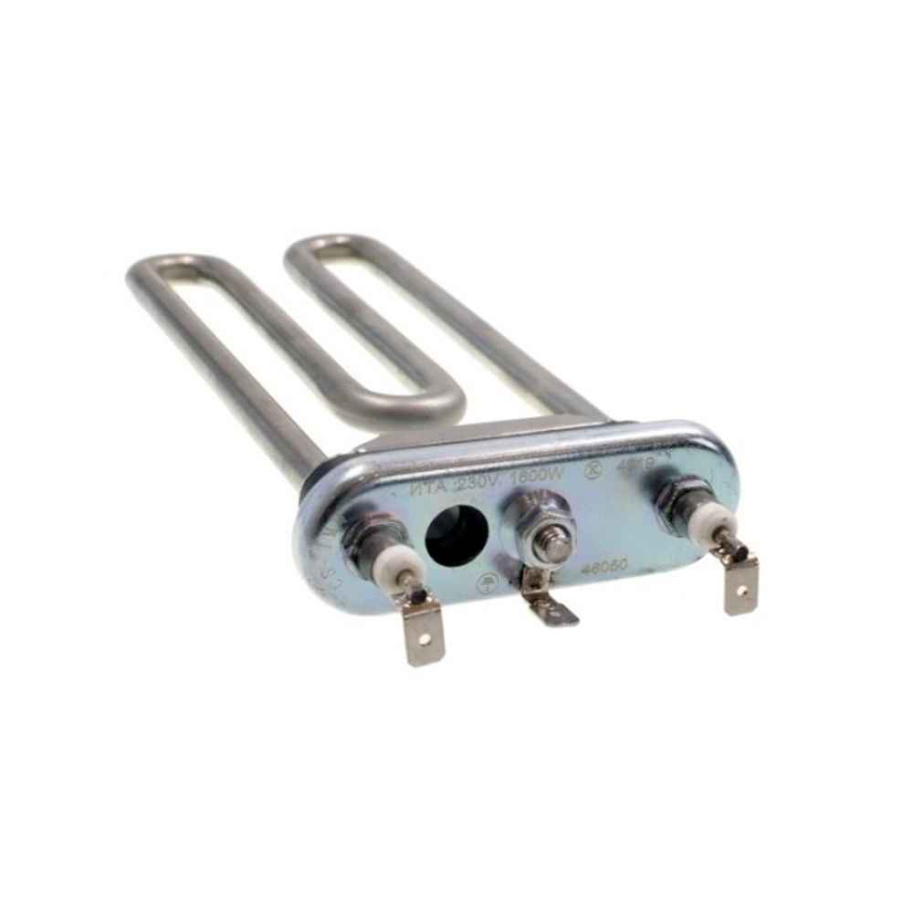 ТЭН 1600W (прям.с отверстием, L=180, R10, M125)
