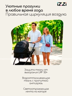 Коляска-трансформер IZZI 3 в 1