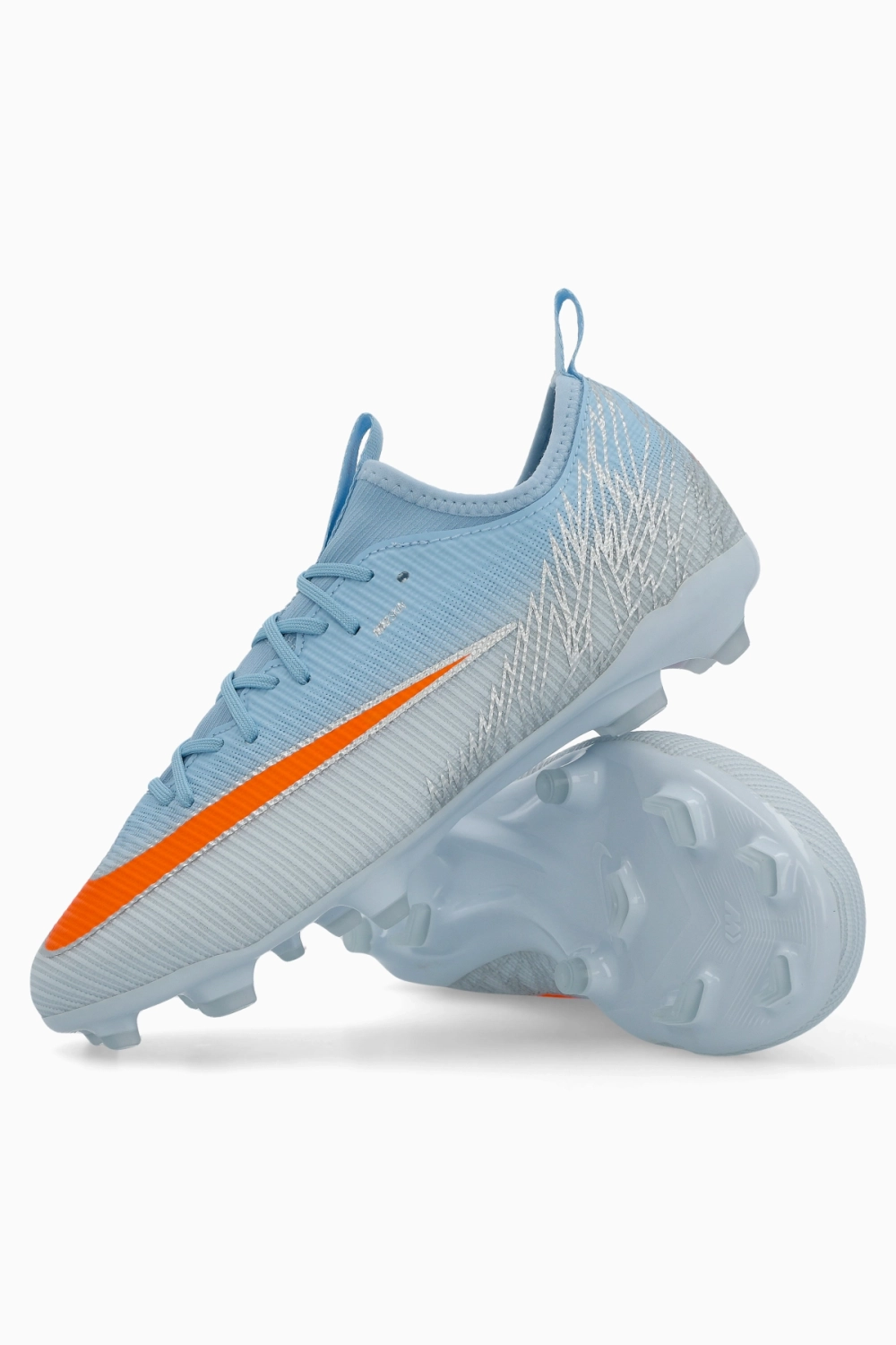 Бутсы Nike Zoom Mercurial Vapor 17 Academy FG/MG Junior - голубой