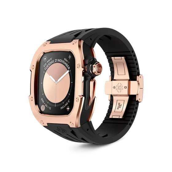 Корпус для Apple Watch RSTIII46 - Розовое золото/Сталь