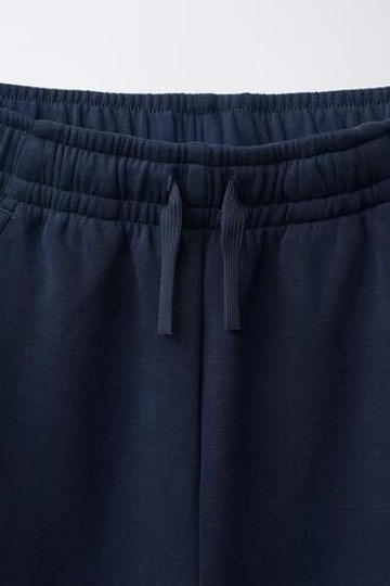 ZARA СПОРТИВНЫЕ БРЮКИ BARREL, МОРСКОЙ СИНИЙ