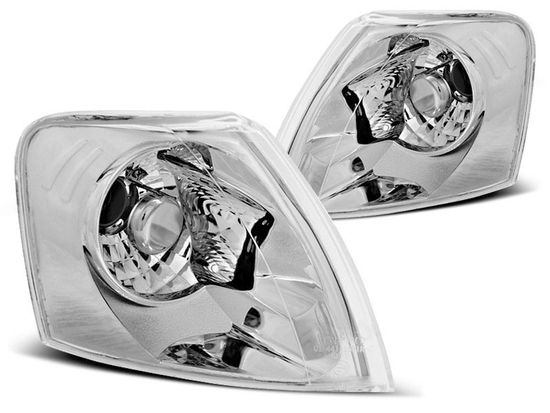 Поворотники VW Passat B5 chrome