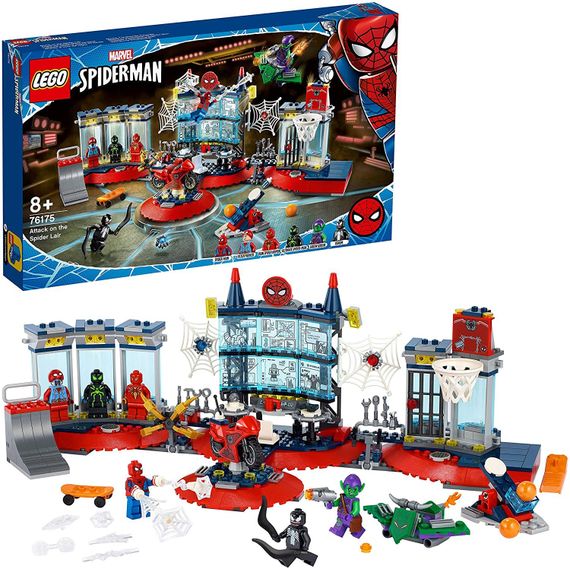 Lego Super Heroes  Attack on the Spider Lair