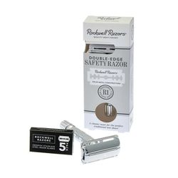 Т-образная бритва Rockwell R1, хром (RR-R1-WC)