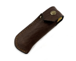 Складной нож Север, 95Х18, стабилизированная карельская береза, голубой