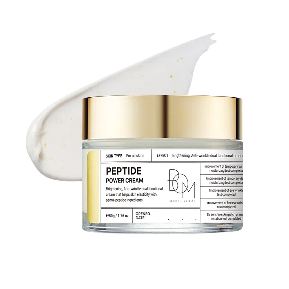 Beauty Of Majesty (BOM) Пептидный крем -Peptide Power Cream,50 мл