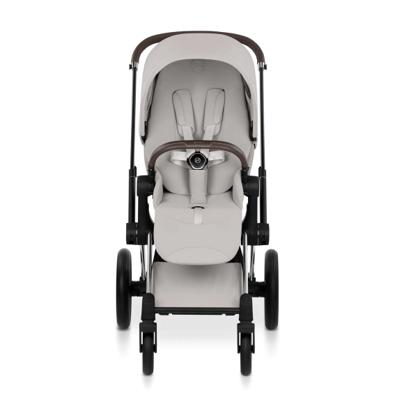 Детская коляска Cybex Priam V Style 2 в 1 City Grey шасси Chrome Brown