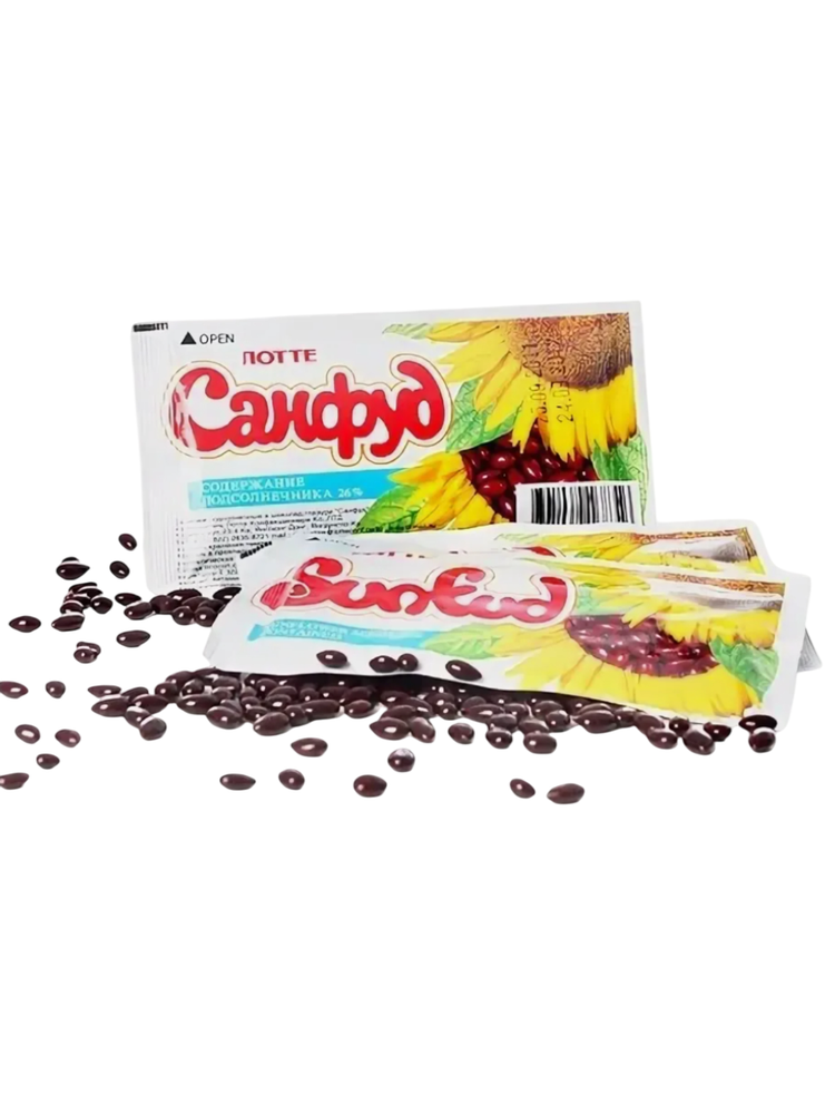 Семечки в шоколаде Lotte Sunfud 30 г x 4 шт