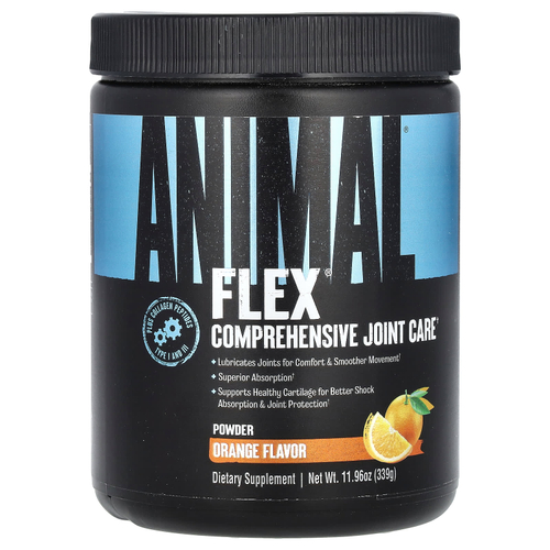 Animal, порошок Flex® для поддержки суставов, со вкусом апельсина, 339 г (11,96 унции)