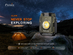 Фонарь Fenix CL27R синий (ближний, дальний и красный свет)