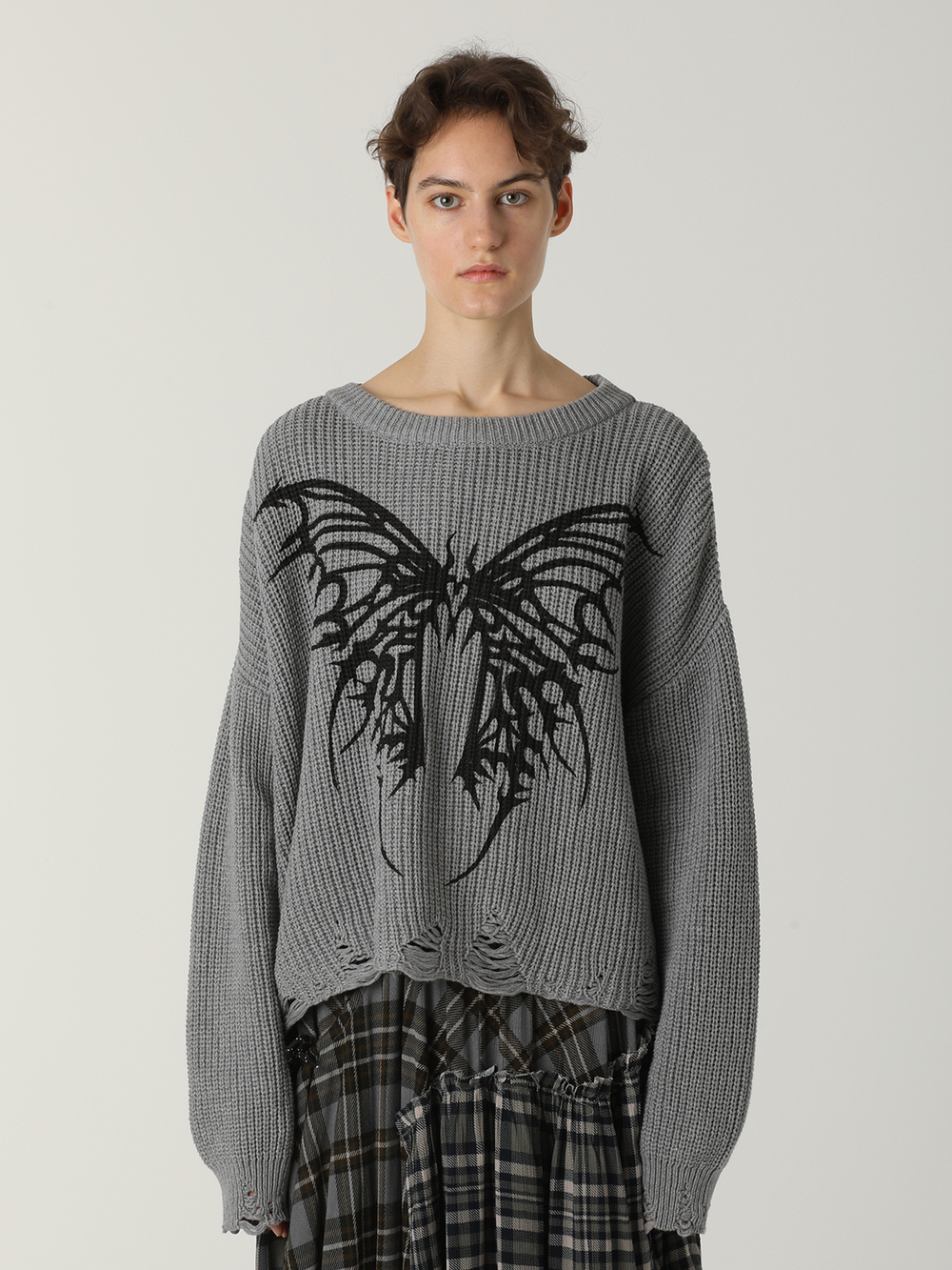 Женский Свитер Darkwave Butterfly Distressed