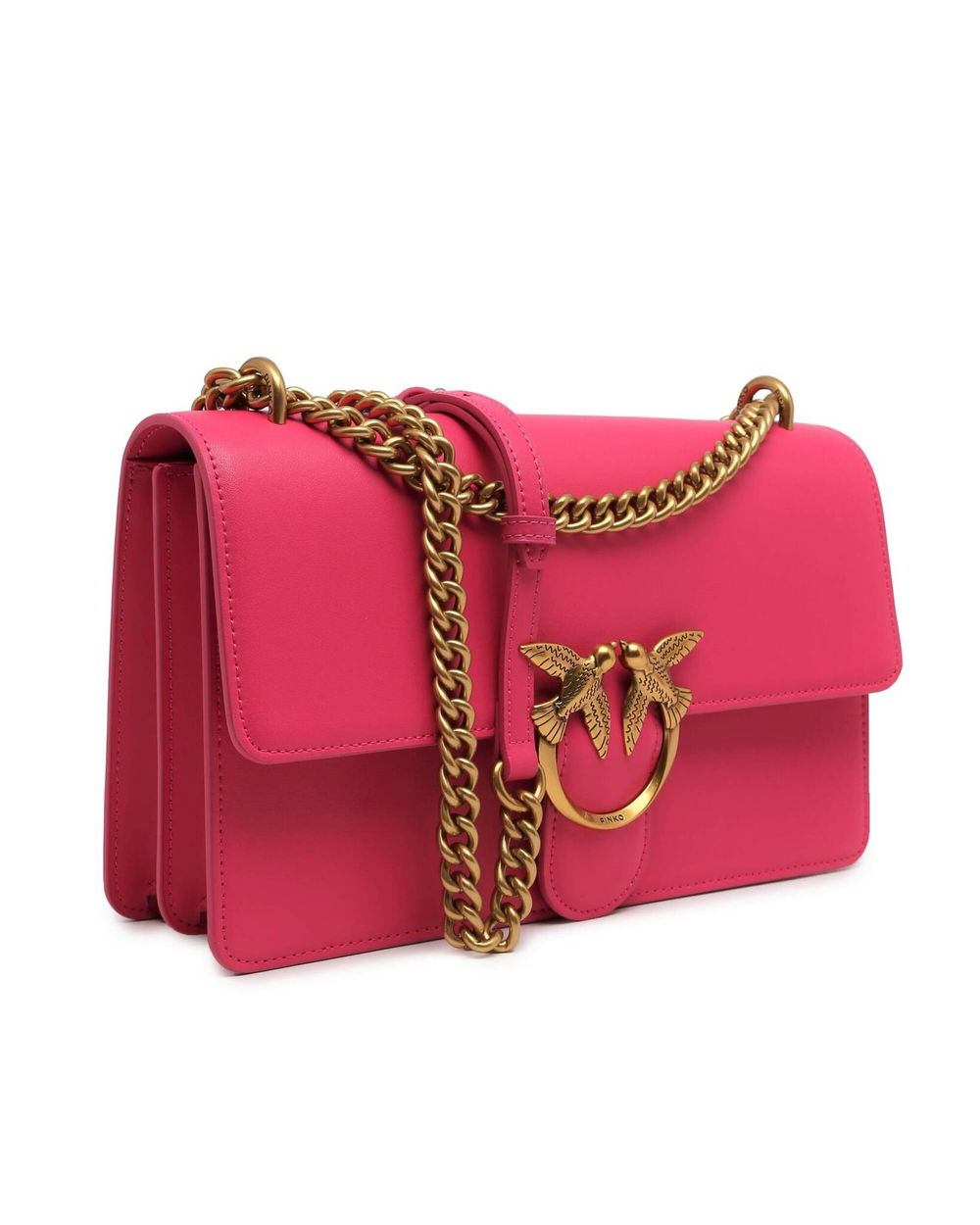 кожаная сумка через плечо love one classic Pinko - розовый(100941 A0F1)