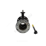 Кран шаровой сталь 09Г2С Ballomax КШТ 61.103 Ду 125 Ру16 фл L=325мм под электропривод с рукояткой ISO F07 BROEN КШТ 61.103.125.А.16