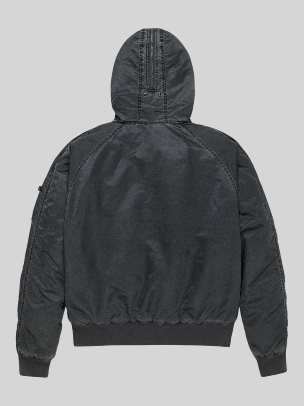 N-2B BATTLEWASH PARKA (черная - black)