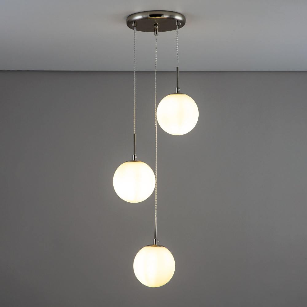 Citilux Томми CL102034 Подвесной светильник Матовый Хром