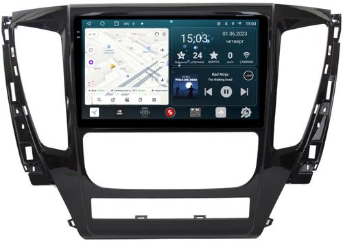 Магнитола для Mitsubishi Pajero Sport 3 2016-2021 (АКПП) - RedPower 423 Android 10, Быстрая, QLED+2K, CarPlay, SIM-слот