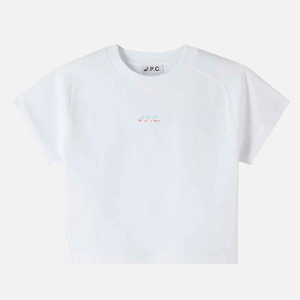 Укороченная футболка Cloud A.P.C. x ASICS женские