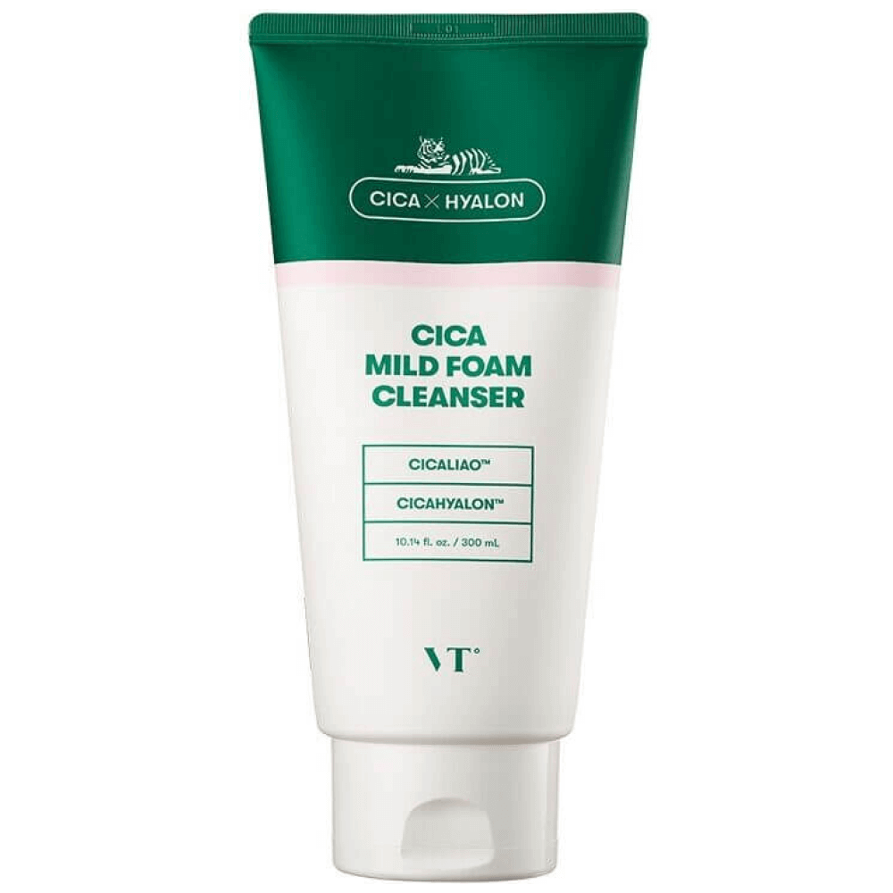 VT Cosmetics Пенка для чувствительной кожи с центеллой Cica Mild Foam Cleanser
BIG 300мл