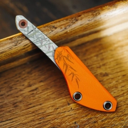 Нож NC Custom KOI Tiger, Orange