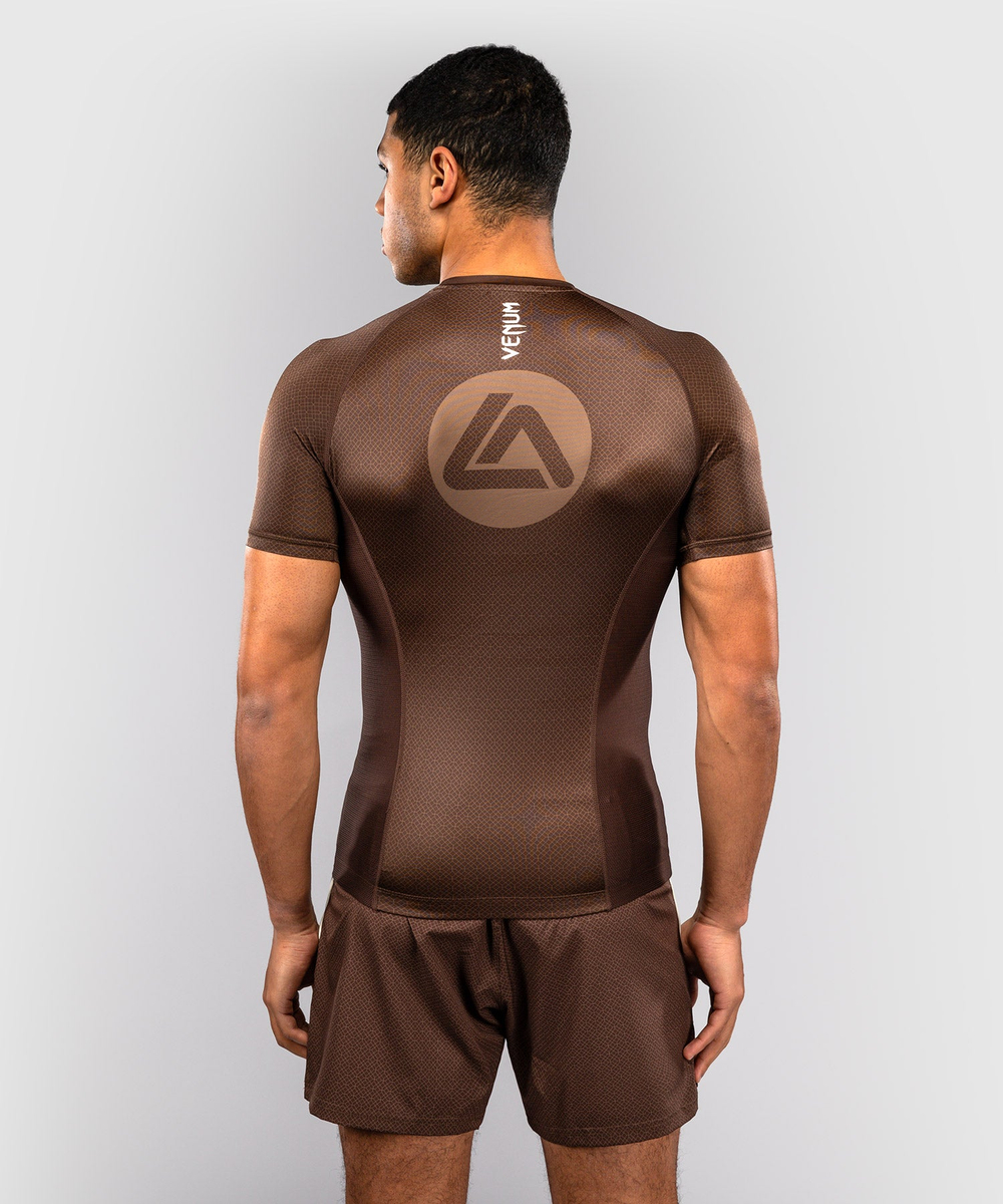 Рашгард Roger Gracie Academy by Venum Dark Brown S/S
