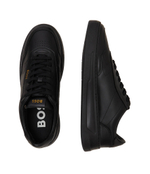 Кожаные кроссовки baltimore_tenn_ltl BOSS BLACK - черный(50502893)