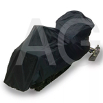 Чехол AG-brand для снегохода Yamaha Venture TF/GT, 315х123х134, черно-синий, AG-YAM-SMB-VRS-SC