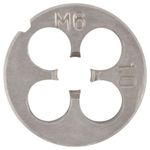 Плашка метрическая, легированная сталь М6х1,0 мм, FIT, 70823