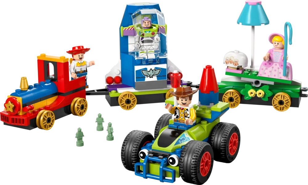 Конструктор LEGO Disney 43264 Праздничный поезд Истории игрушек и радиоуправляемый автомобиль