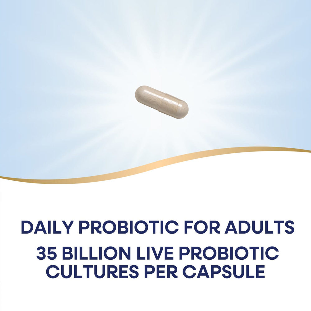 Nature's Way, Optima® Probiotic, Fortify®, комфорт для кишечника, 35 млрд, 60 капсул с отсроченным высвобождением