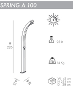 Душ солнечный Arkema Spring A 100