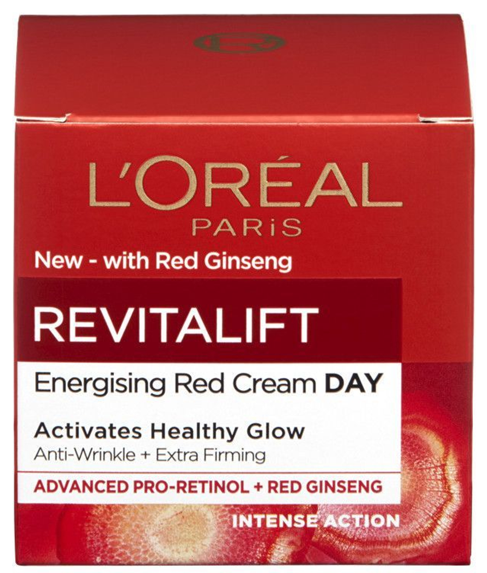 Омолаживающий дневной крем для лица L'Oral Revitalift Red cream 50 мл (Франция)