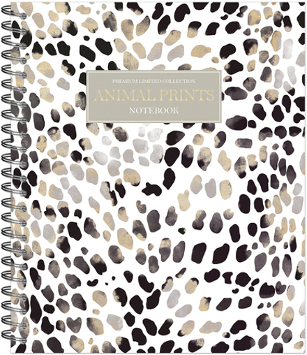 Тетрадь общая 96 листов на металлическом гребне "Animal Print"