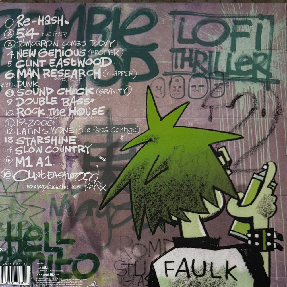 Виниловая пластинка Gorillaz - Gorillaz 2LP