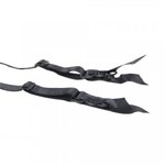Кружевной пояс для чулок Black Sexy Lace, M-L