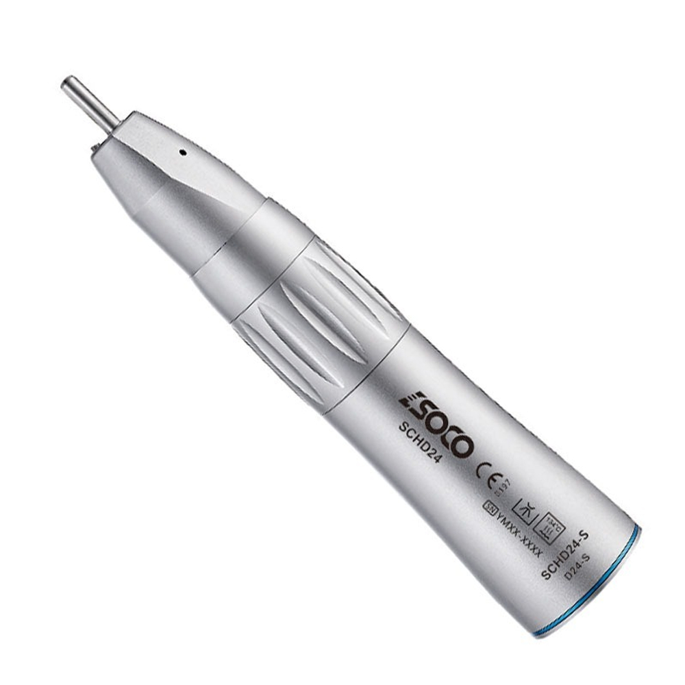 Прямой наконечник с фиброоптикой Soco D24-S - фото 1