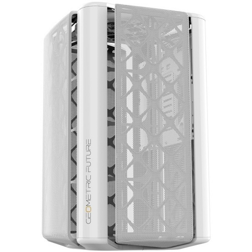 Корпус Mini-Tower Geometric Future Model 2 The Ark White, Micro-ATX (1AM2AKWT00101)