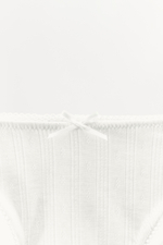 БАЗОВЫЕ ПЕРФОРИРОВАННЫЕ ТРУСЫ — ZARA