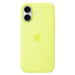 Силиконовый чехол Apple Silicone Case with MagSafe для iPhone 17, Neon Yellow