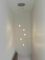 Pendant design lamp Mizu by Terzani (5 suspension)
