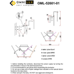 Накладной светильник Omnilux Casanuova OML-52601-01