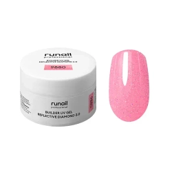 Гель светоотражающй REFLECTIVE DIAMOND 2.0 RuNail, 15г №9880