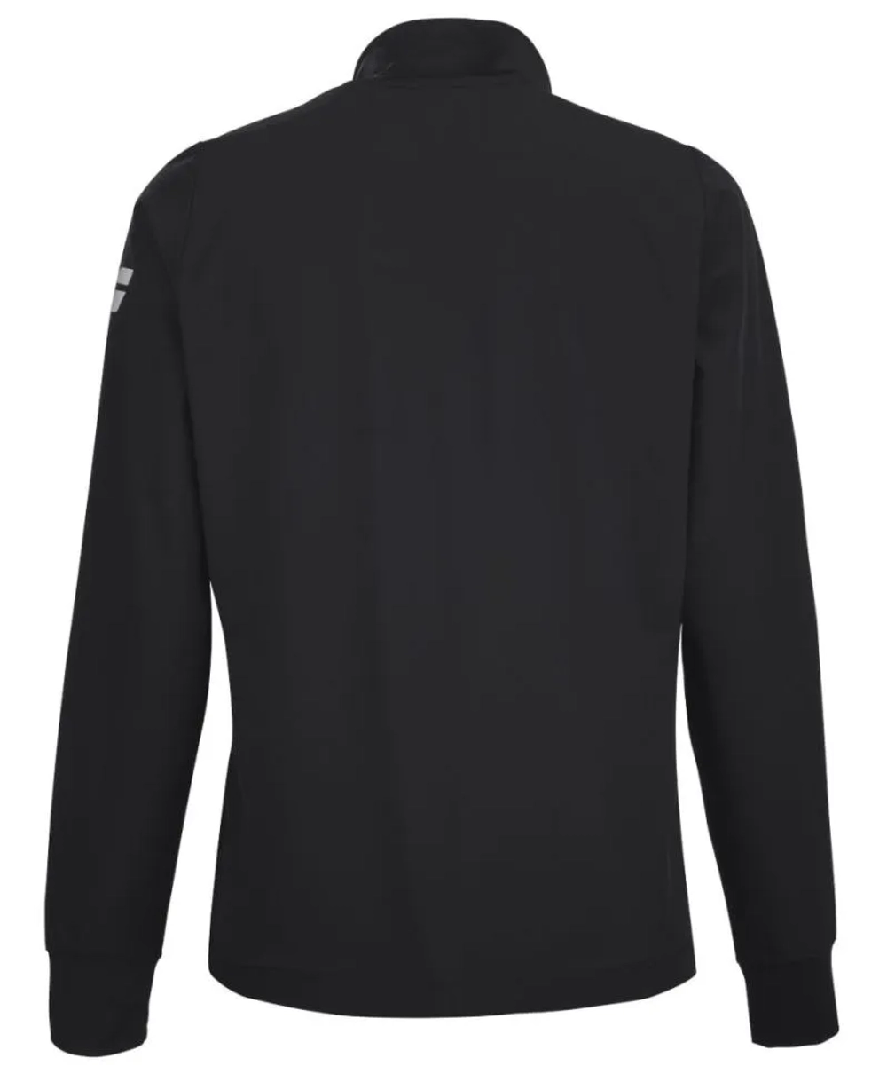 Женская теннисная куртка Babolat Play Jacket - black/black