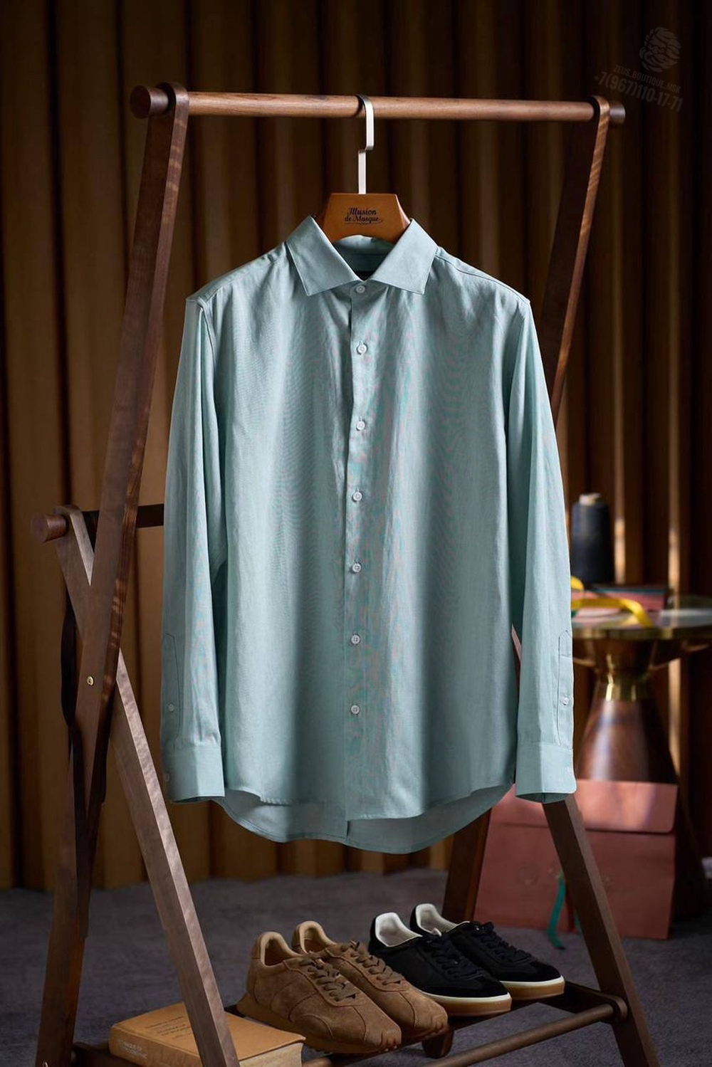 Льняной костюм Zegna